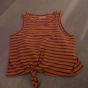 Multi color adorable tank top!